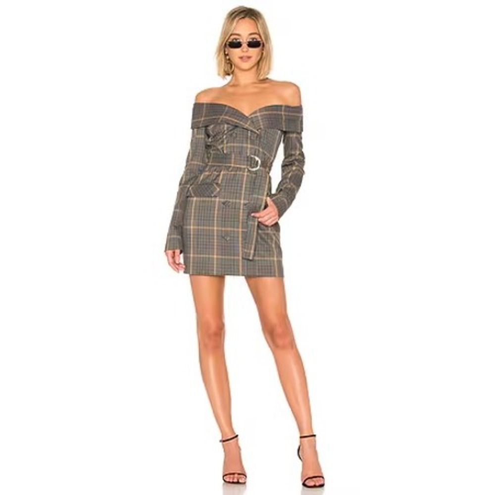 LOVERS AND FRIENDS Lara Blazer Dress in MultiColor Size XXS